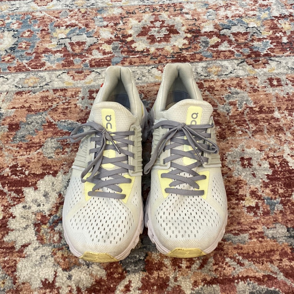 On running sneakers